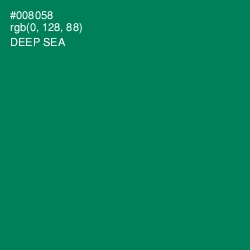 #008058 - Deep Sea Color Image